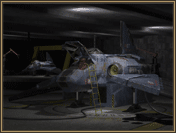 Aquila on pad